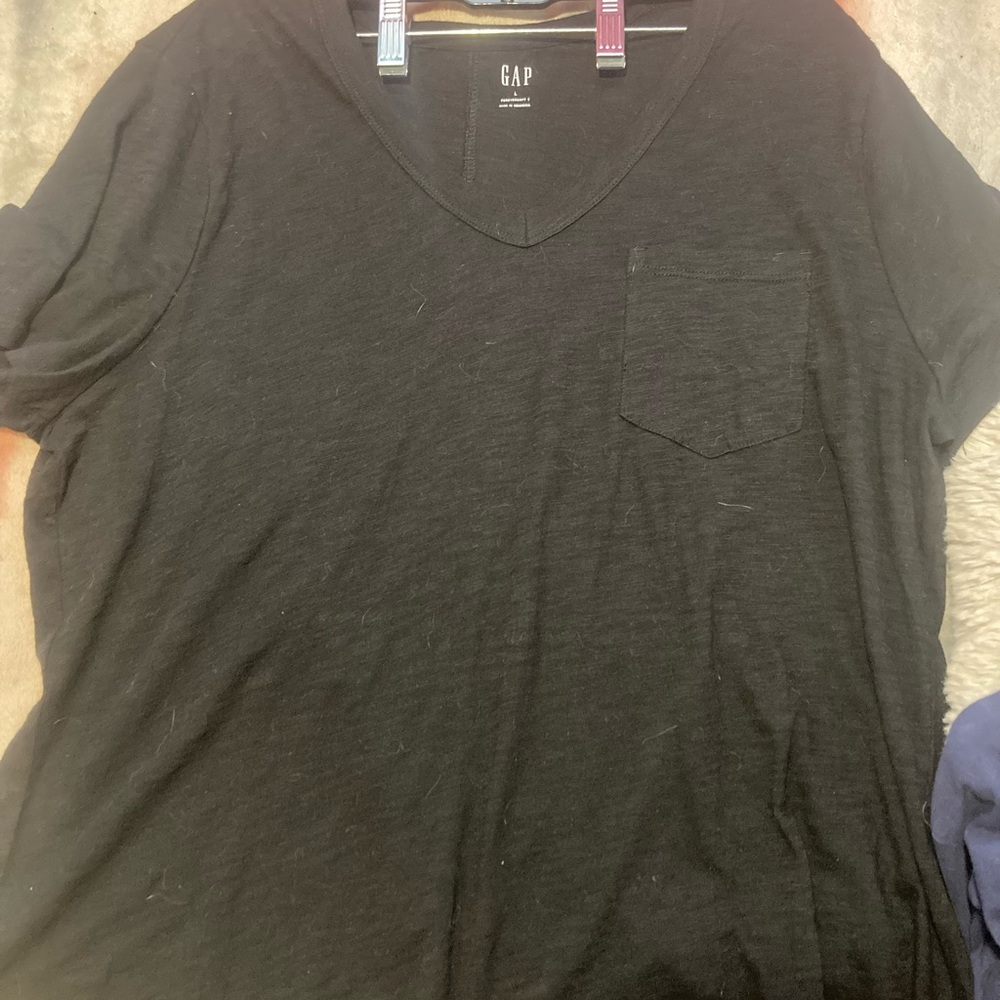 GAP Men's Charcoal Short Sleeve Tee